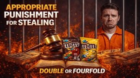Appropriate Punishment for Stealing | Excerpt from “Ye Shall Be Holy - Part 4”