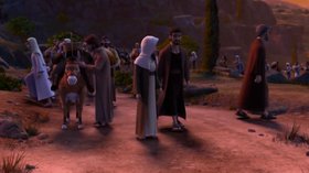 Superbook - S4E11 - Jesus in the Wilderness episode artwork